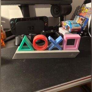 Sony Playstation Icons LED Gaming Light Up Sign 3 Modes Paladone 2021 - Works!!!